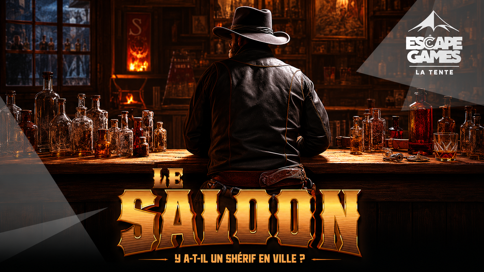 Le Saloon — Y a-t-il un shérif en ville ?